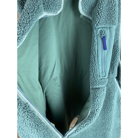 Maurices Womens Sz 3X Sleeveless Zip Up Green Fleece Vest - Picture 7 of 12